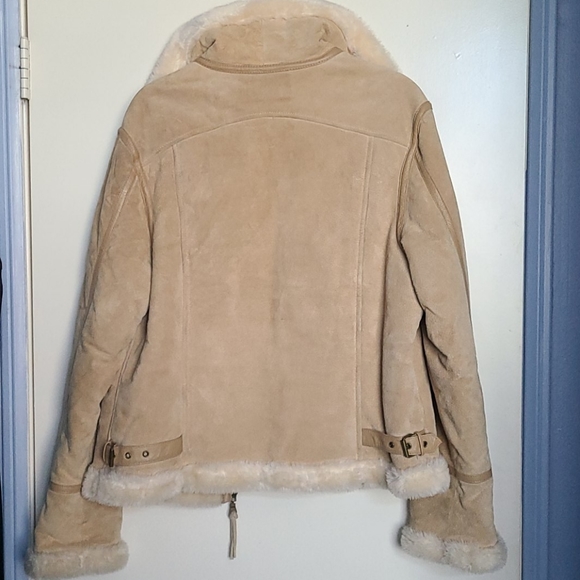 Shebang Suede Leather Jacket - Picture 8 of 14